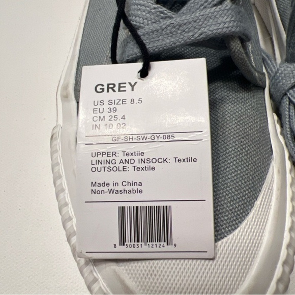 New Without Box Guffy's‎ Women's Gray Sneaker Size 8.5 🔥🔥 - Picture 3 of 6
